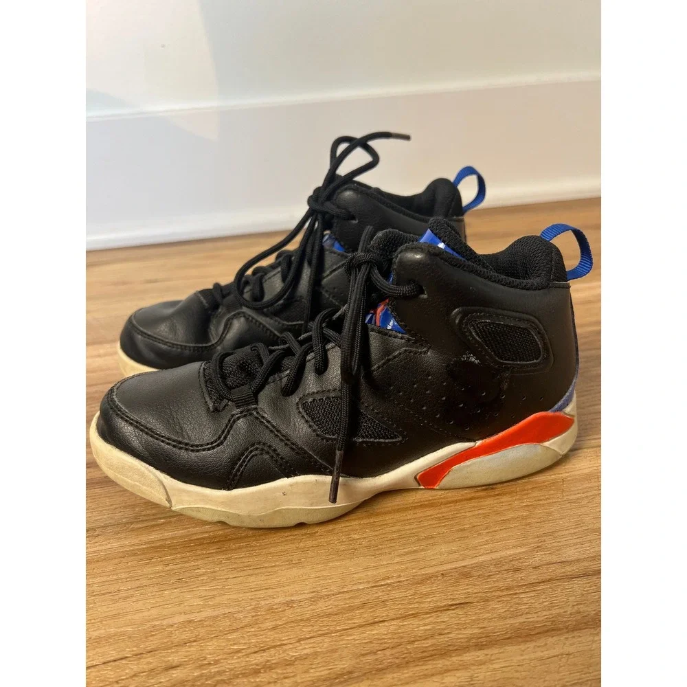Jordan Club 91 Basketball Sneakers Kid 1Y Black Red Blue DM1686-008 Athletic Y2K